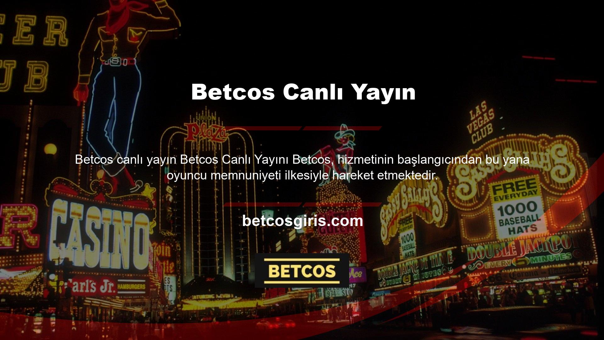 Bunun sonucunda Betcos en popüler casino sitelerinden biri haline geldi